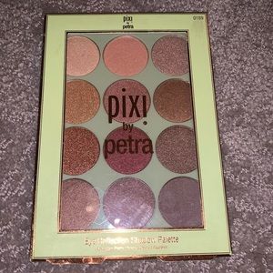 New 12 Shade Pixi By Petra Eye Reflection Shimmer Glitter Eyeshadow Palette